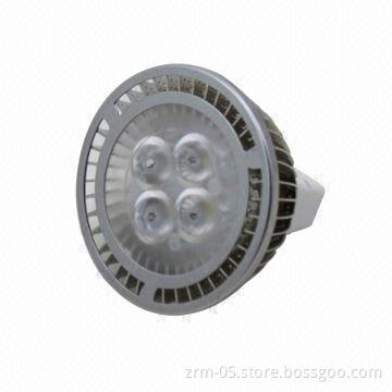High-brightness LED Downlight, 4W, MR16, 12V AC/DC